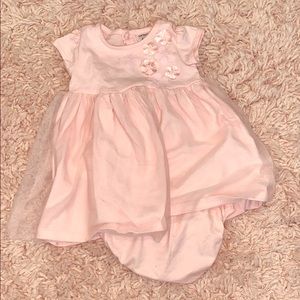 Little pink floral Dress